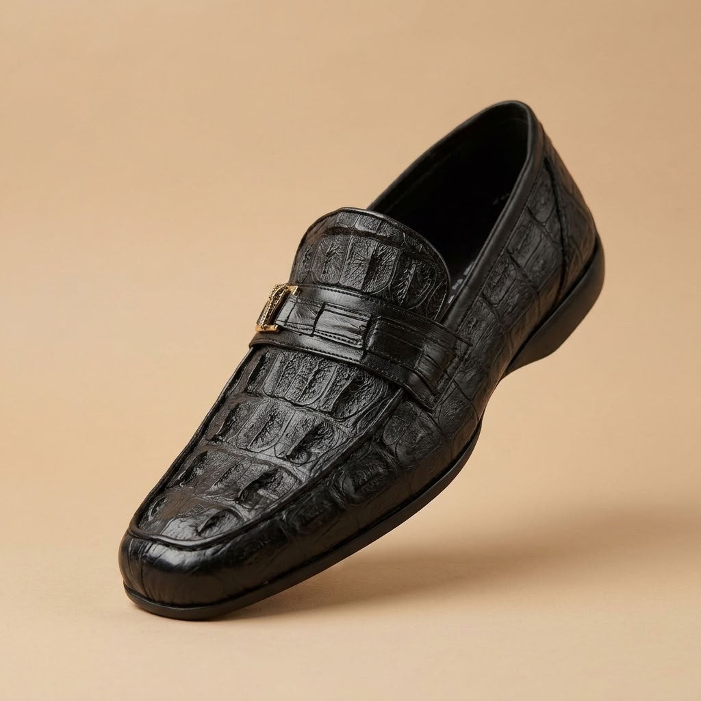 Mauri 9200 Hornback Crocodile Loafer