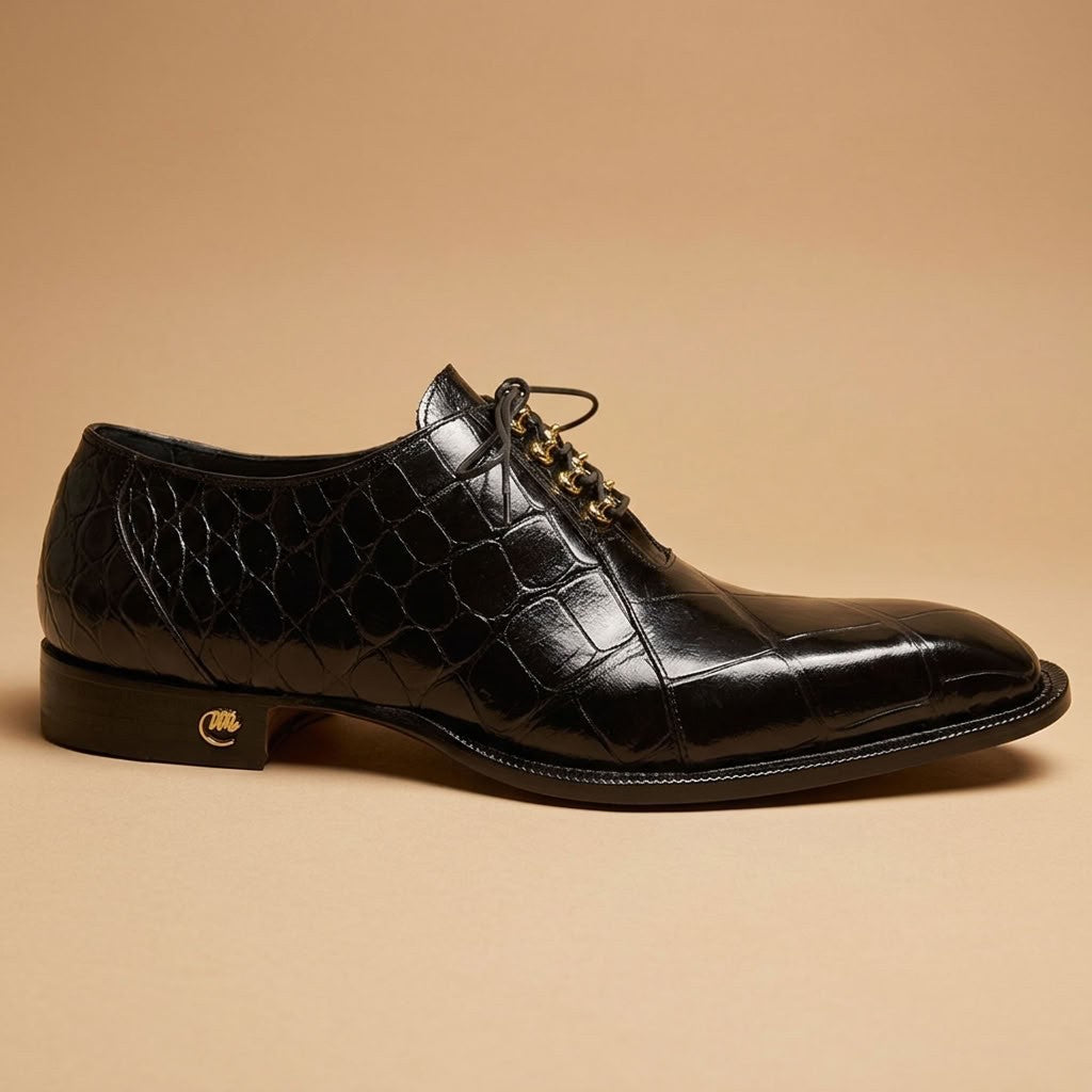 Mauri 4948 Alligator Lace Up