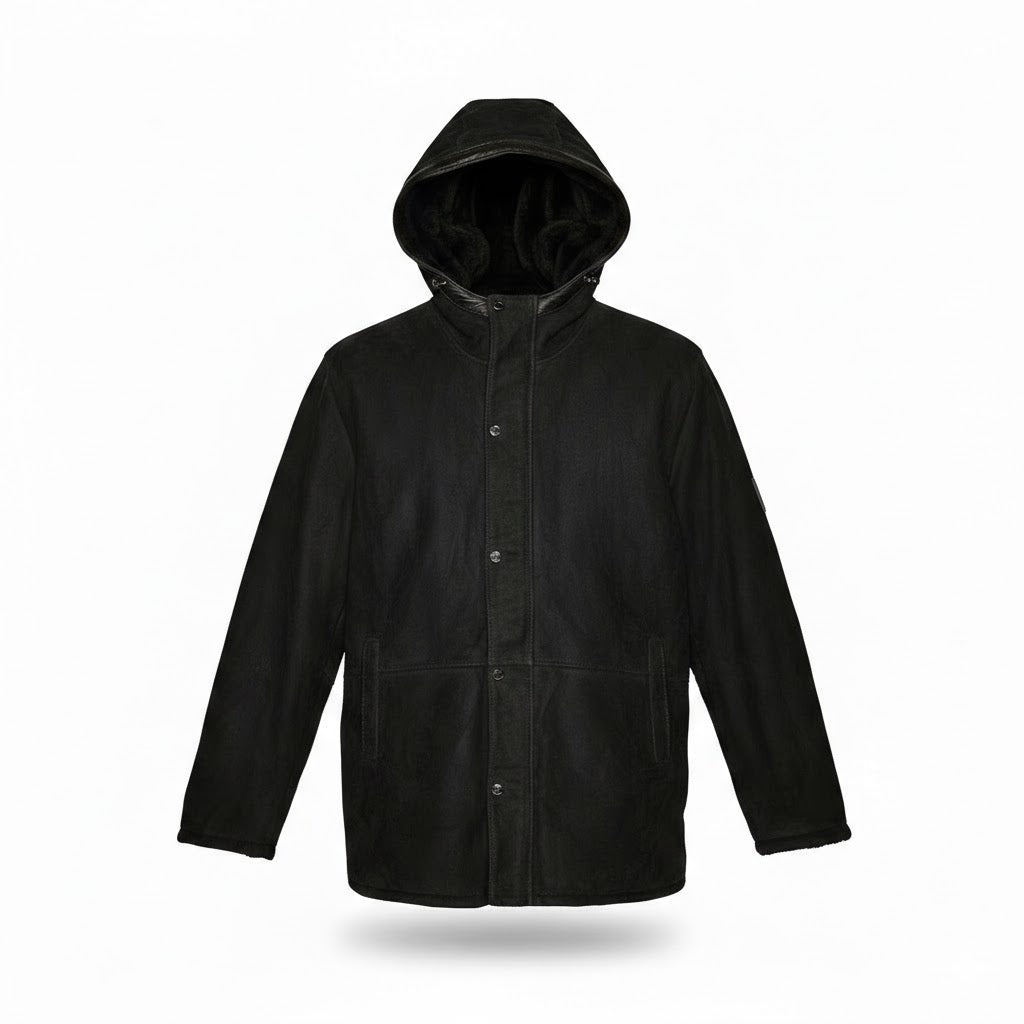 Torras Suede Shearling Coat L97507 - Cellini Uomo 