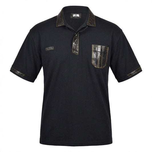 Polo Skinz Alligator Cotton Polo - Cellini Uomo 