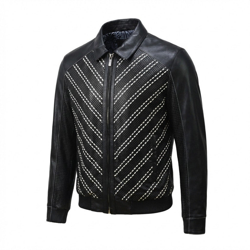 Torras N82E405A Leather Black and White - Cellini Uomo 
