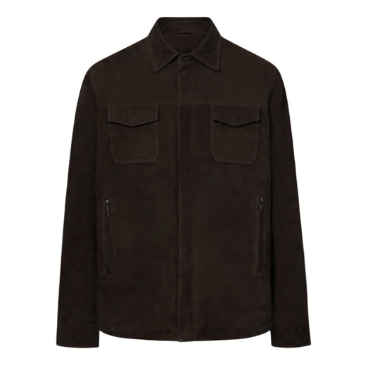 Torras 100% Goat Suede Shirt/Jacket L82H422 - Cellini Uomo 