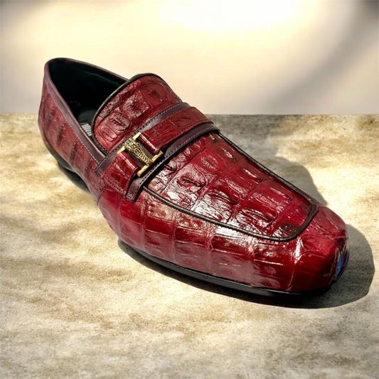 Mauri 9200 Hornback Crocodile Loafer