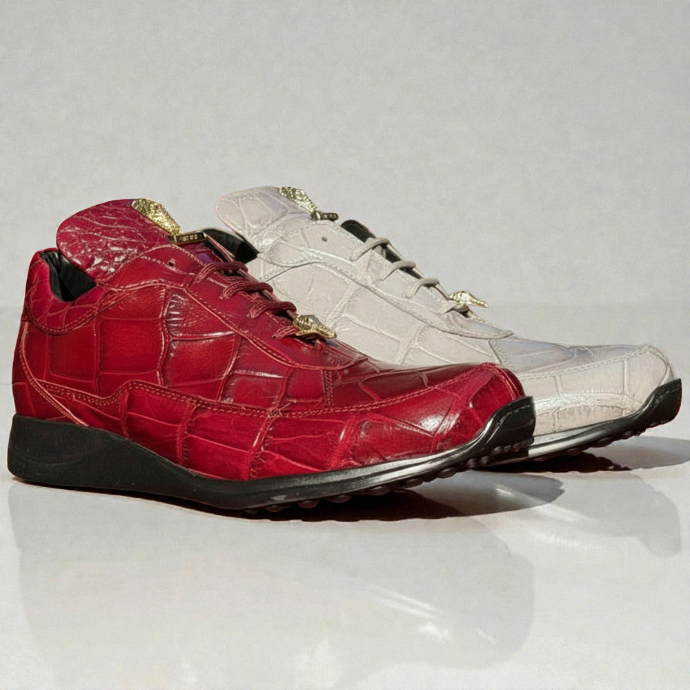 Mauri 8900 Alligator Casual Sneakers - Cellini Uomo 