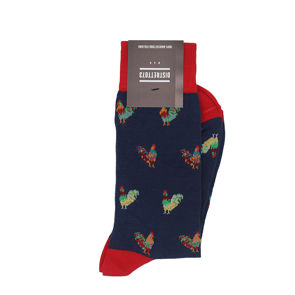 Men's Cotton Chicken Socks - Cellini Uomo 