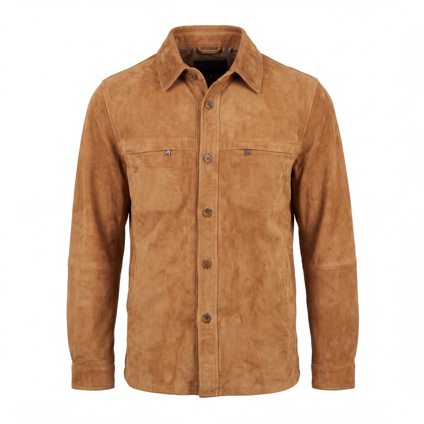 Missani Lamb Suede Shirt Jackets 342518 - Cellini Uomo 