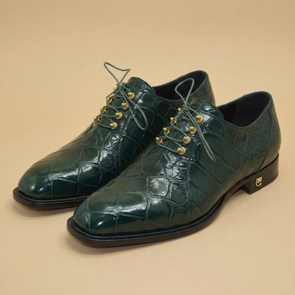 Mauri 4948 Alligator Lace Up
