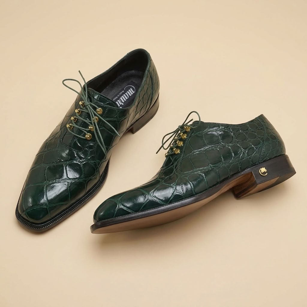 Mauri 4948 Alligator Lace Up