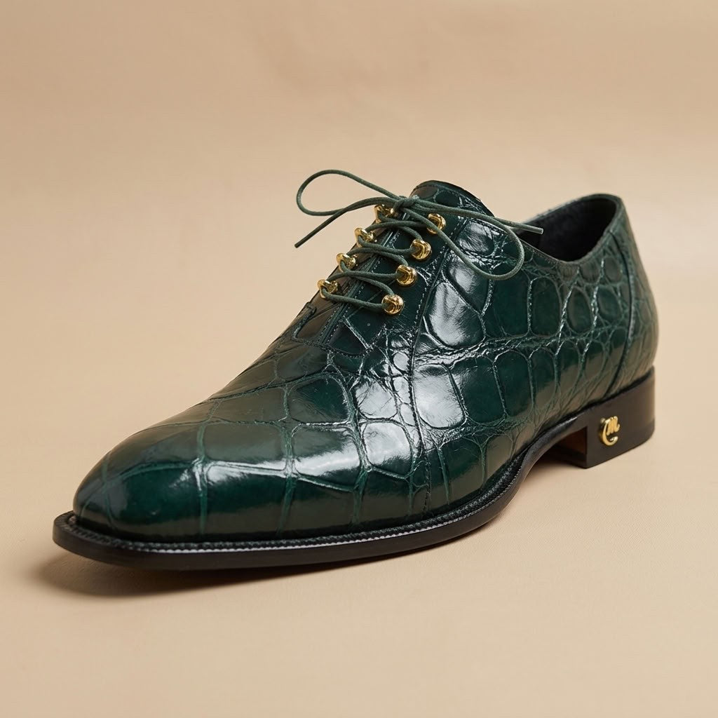 Mauri 4948 Alligator Lace Up