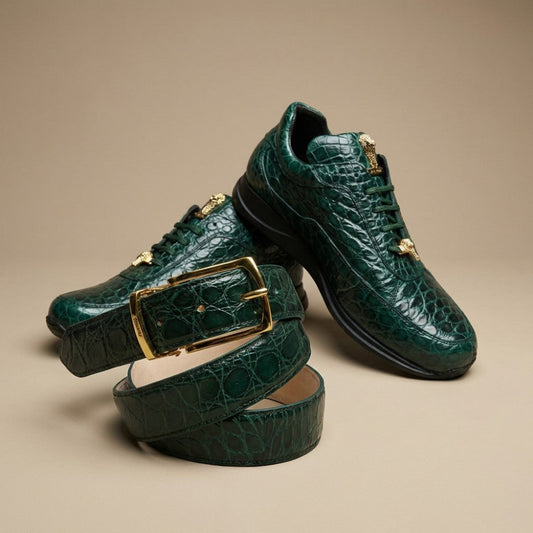 Mauri 8900 Alligator Sneakers - New Colors - Cellini Uomo 