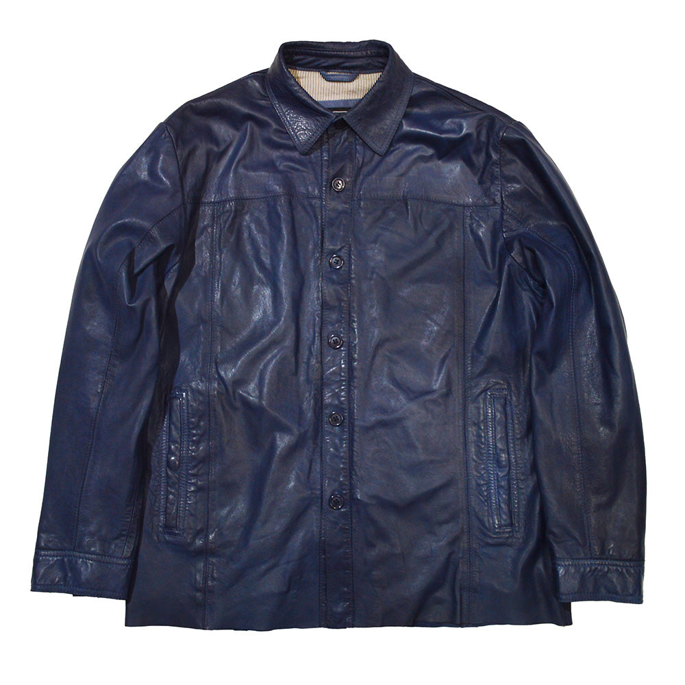 New Lamb Skin Leather Shirt Jackets 339330