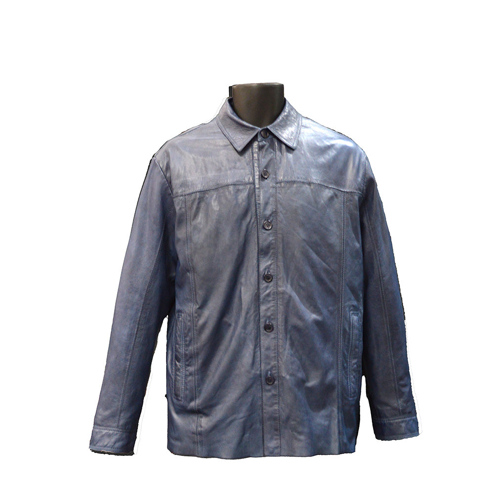 New Lamb Skin Leather Shirt Jackets 339330