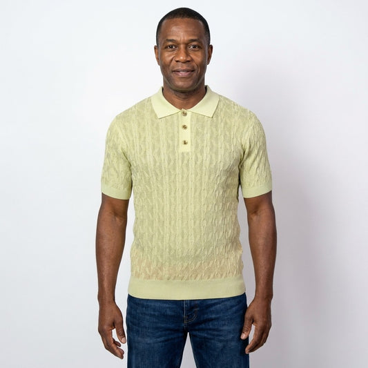 Prestige Knit Design Multi-Color Polo CMK 6001