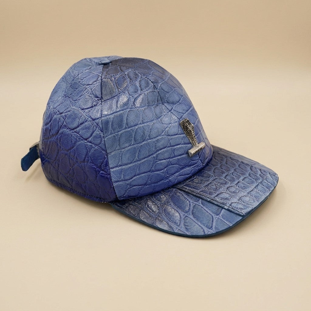 Mauri FC Multi Blue Alligator Hat