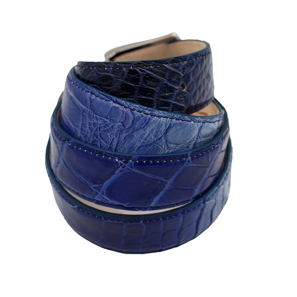 Mauri Alligator Multi Blue Belt