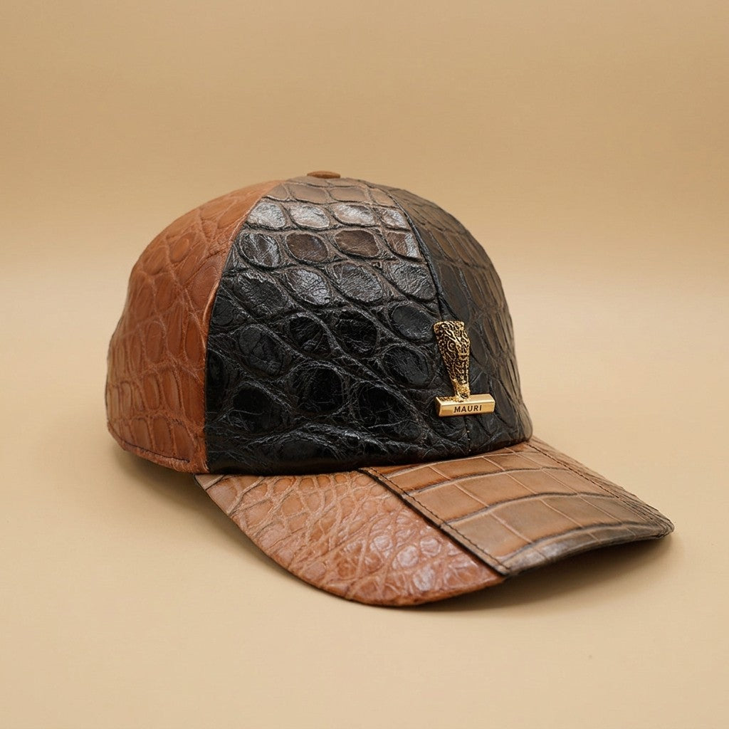 Mauri FC Multi Brown Alligator Hat
