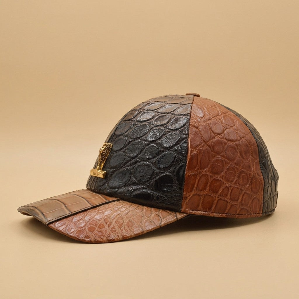 Mauri FC Multi Brown Alligator Hat