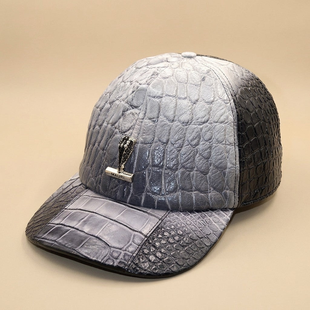 Mauri Fade Black Alligator Adjustable Hat