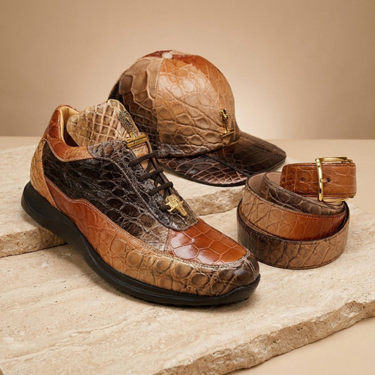 Mauri 8900 FC Multi Brown Casuals - Cellini Uomo 