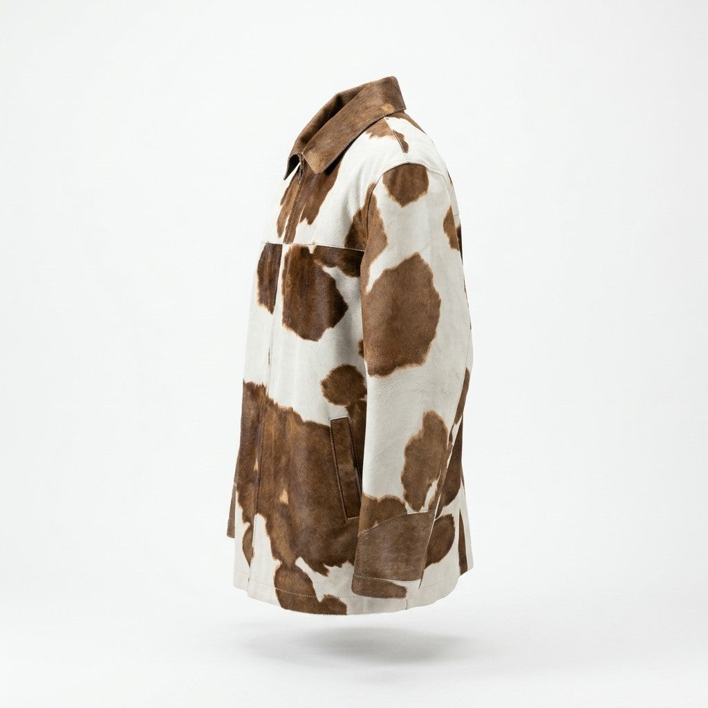 Pony-Effect 100% Sheepskin Reversible Jacket