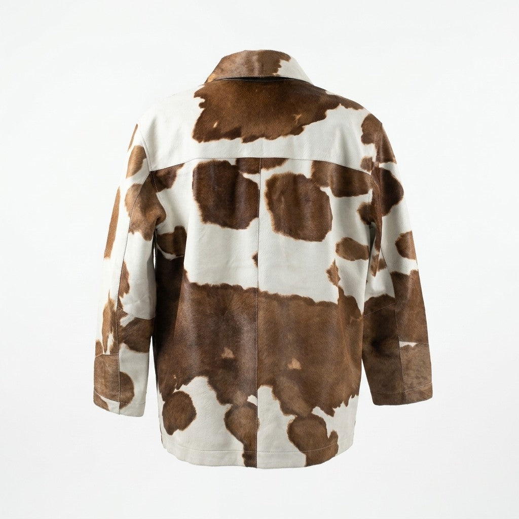 Pony-Effect 100% Sheepskin Reversible Jacket