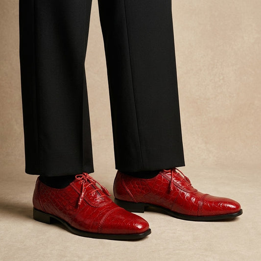 Mauri 4813/1 Crocodile Dress Shoe