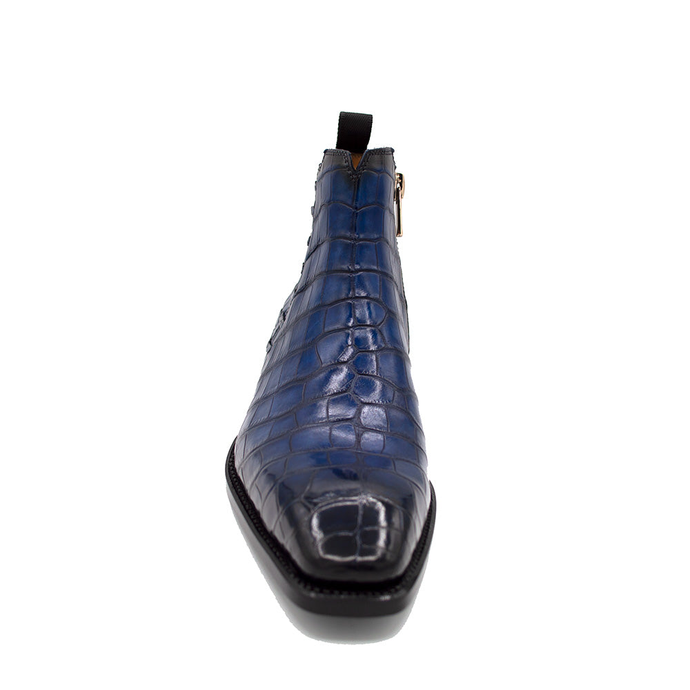 Sheriff Collection Royal Blue Alligator Boot 2375-2009