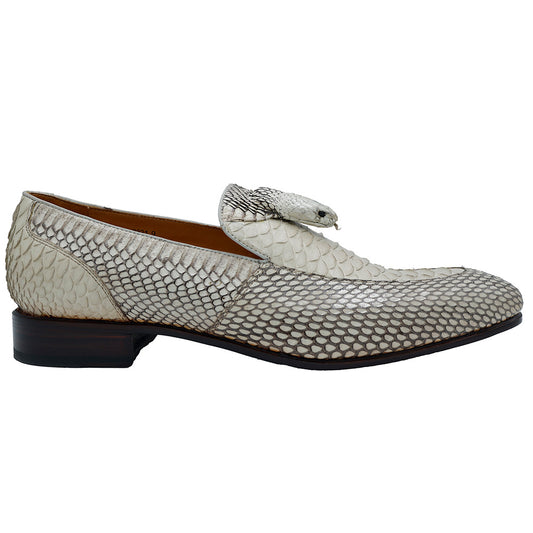 Sheriff Collection 2446-8831 Python Loafer with Cobra Head