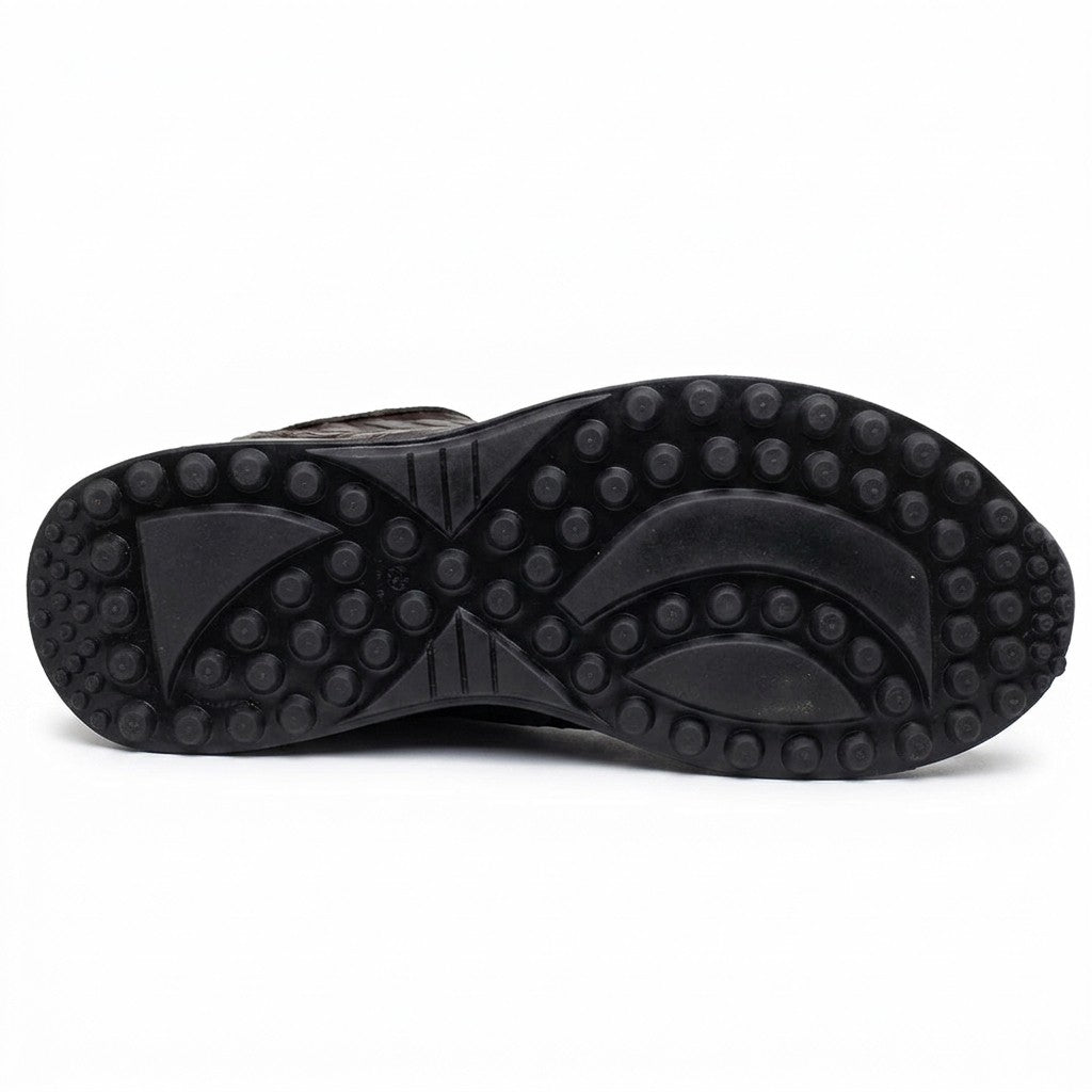 Mauri 8900 Alligator Sneakers in rust color, featuring textured alligator pattern and stylish design, perfect for casual wear.