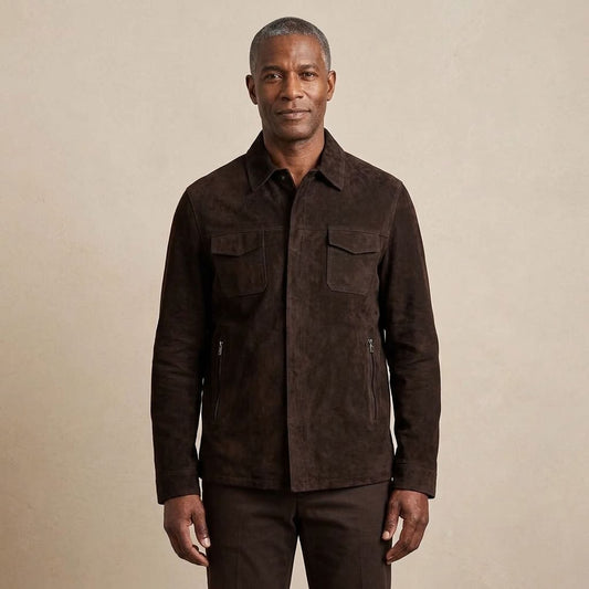 Torras 100% Goat Suede Shirt/Jacket L82H422