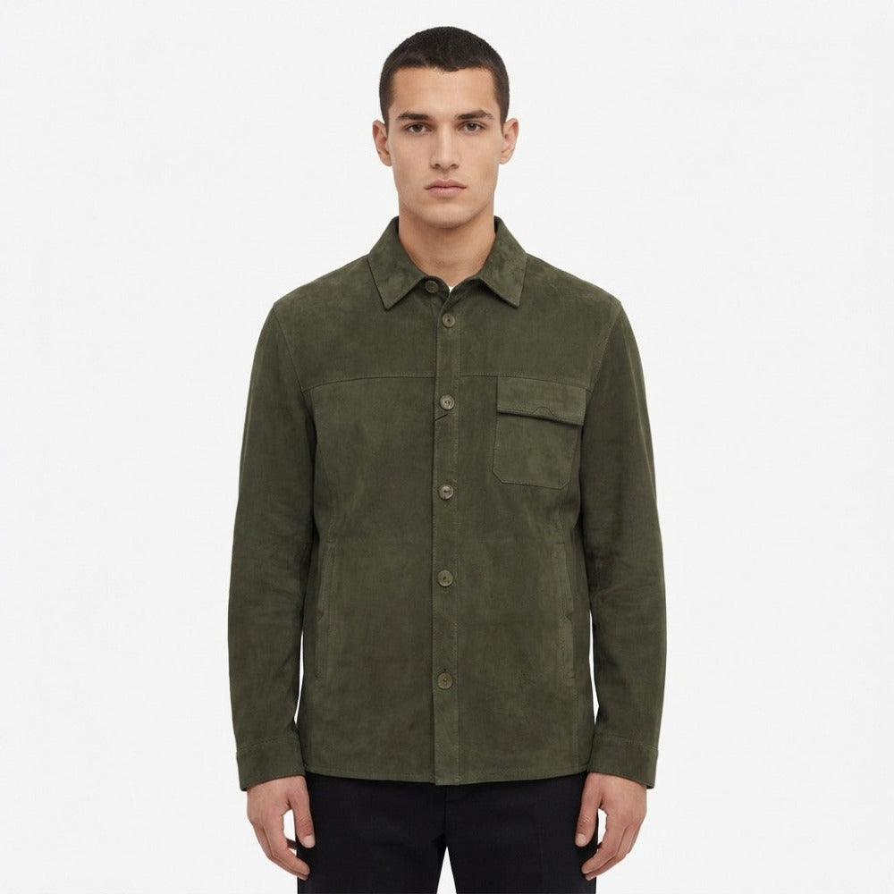 Torras 100% Soft Suede Shirt Jacket L82E519 - Cellini Uomo 