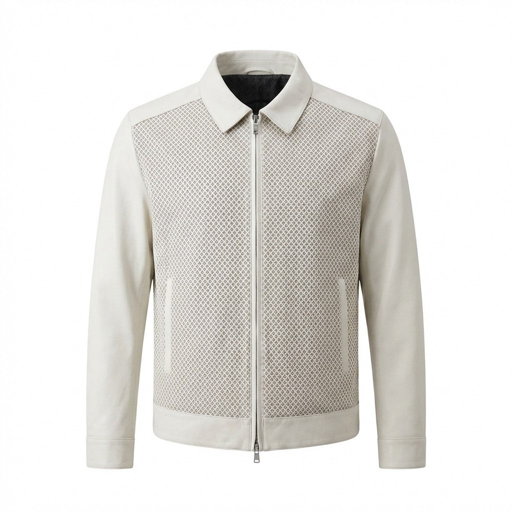 Torras Zip-up 100% Soft Leather Jacket N82E501 - Cellini Uomo 