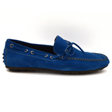 Calzoleria Toscana 2449 Brown Suede Buckle Loafer