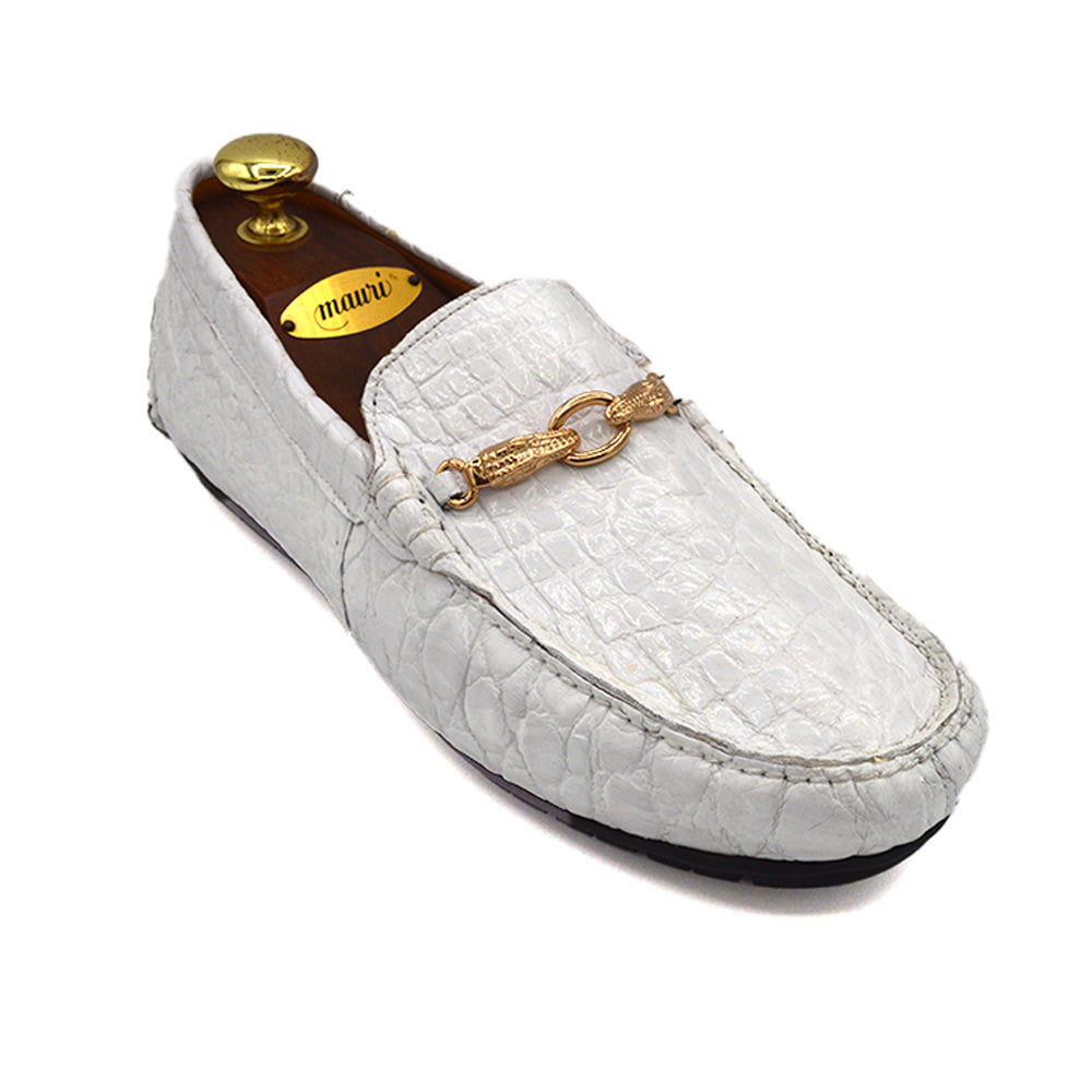 Mauri 3405 Alligator Driving Shoes - Cellini Uomo 