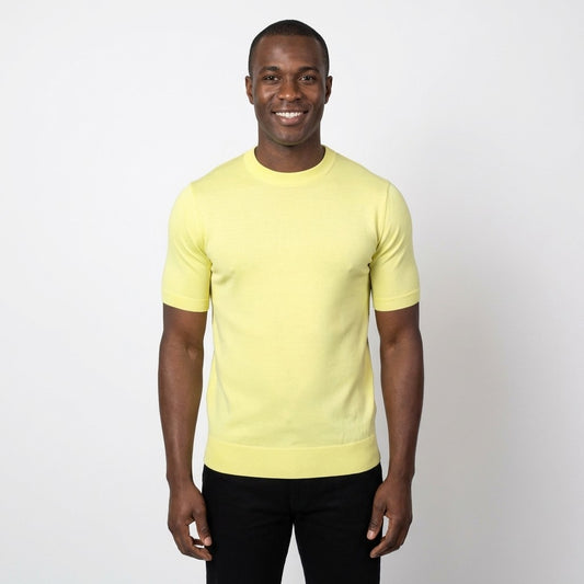 Prestige Crew Neck Short Sleeve Shirt CMK-350, 650 - Cellini Uomo 