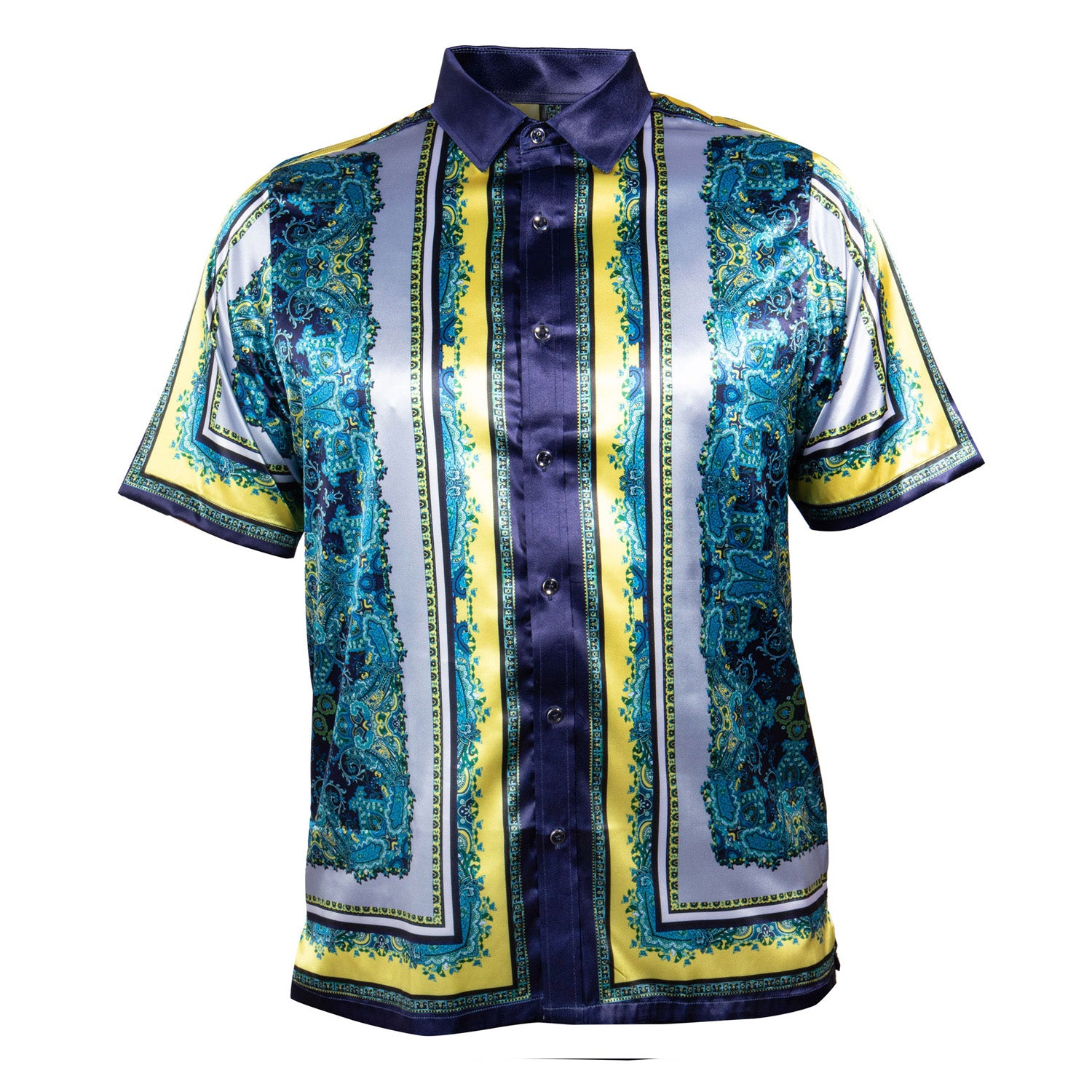 Prestige Digital Print Button Up 161