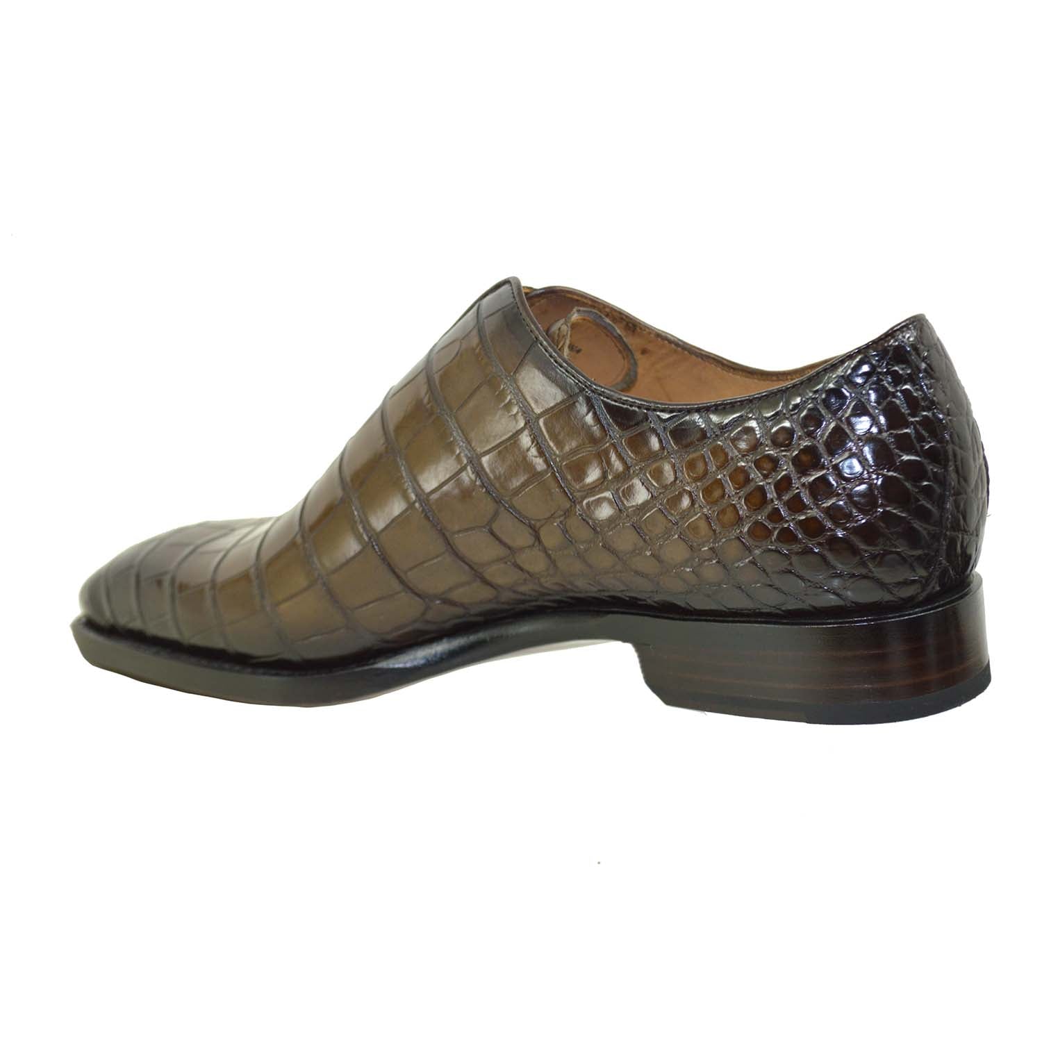 Sheriff Collection 21116 Alligator Strap Dress Shoe