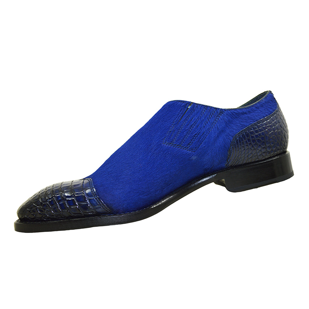 Sheriff Collection Alligator & Pony Loafer 2174