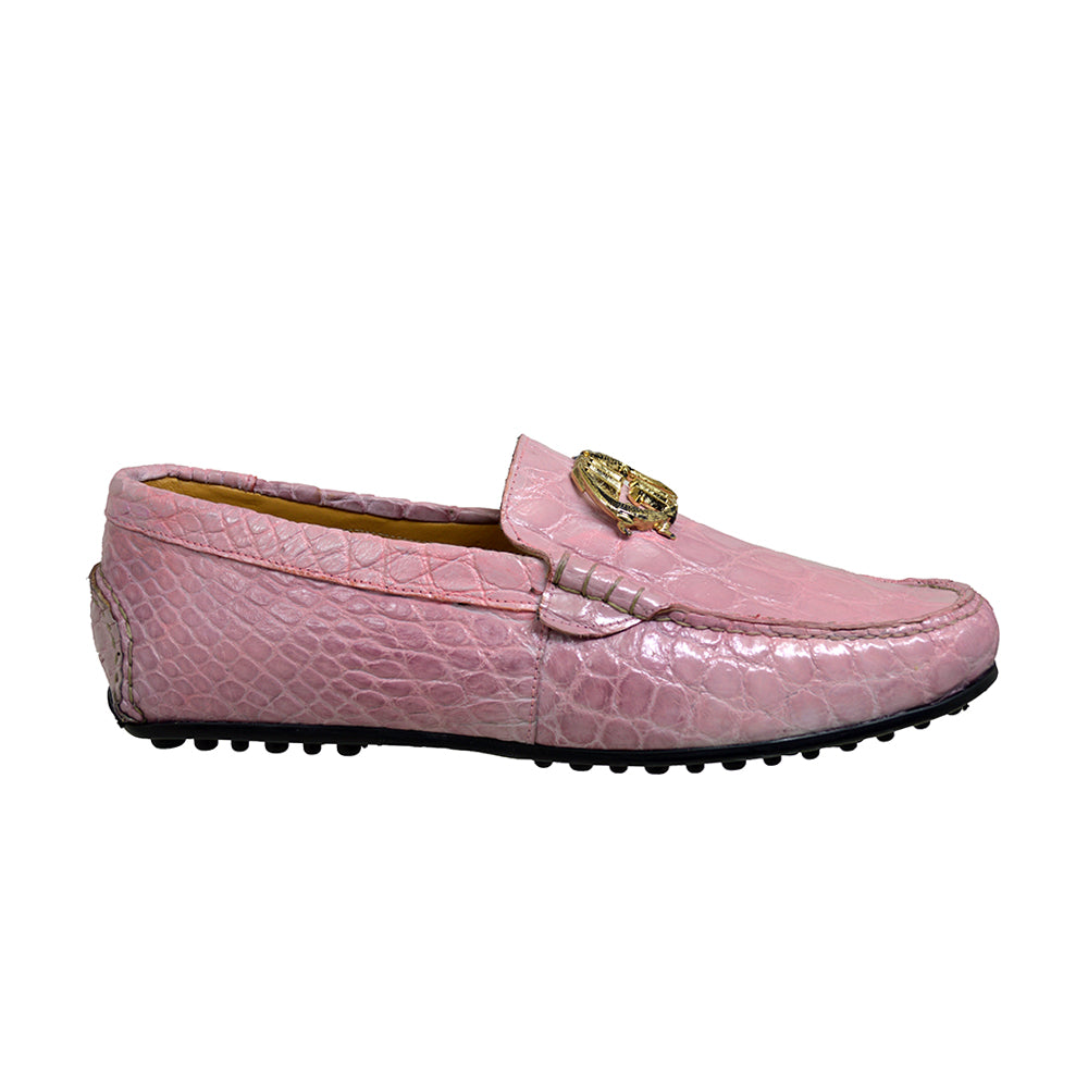 Mauri 3405 Alligator Loafer Pink 1