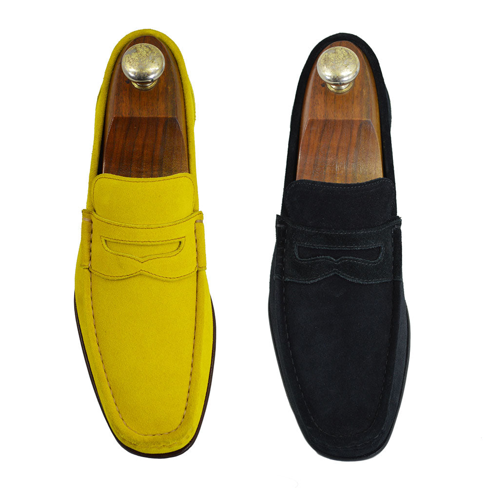 Toscana 3654 Suede Penny Loafer 5 Colors