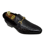 Mauri 4615/4 Crocodile & Mink Loafer