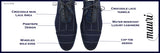 Mauri 4769 Blue Cashmere Lace Up
