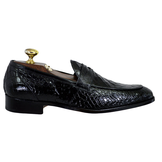 Mauri 4862 Crocodile Penny Loafer