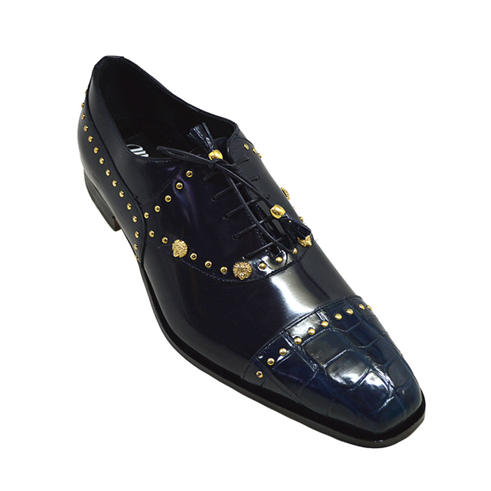 Mauri Vegas 4901 Lace Up Dress Shoe Blue / 13 Mauri Vegas 4901 Lace Up Dress Shoe Blue / 13