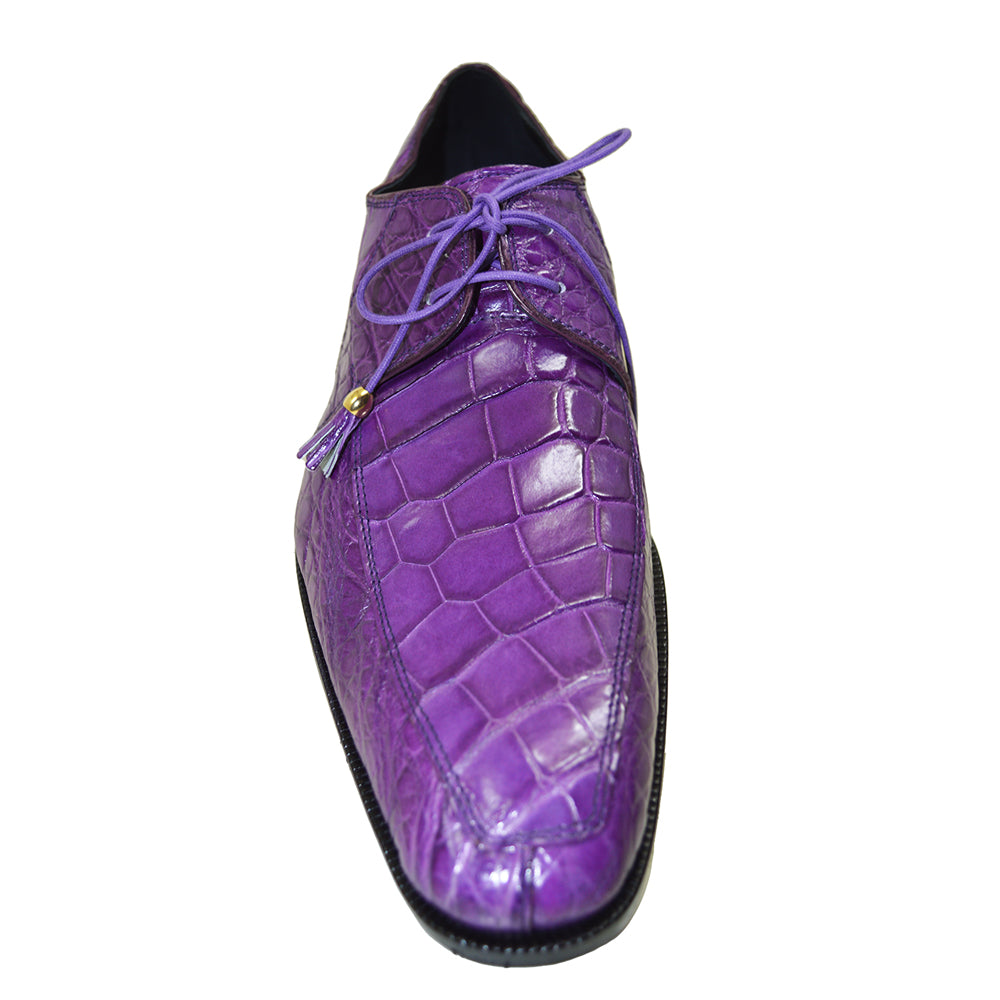 Mauri 4910V2 Alligator Lace Up Purple