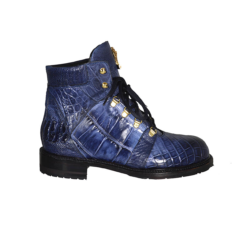 Mauri 4963 "PathFinder" Hand Painted Alligator Boot