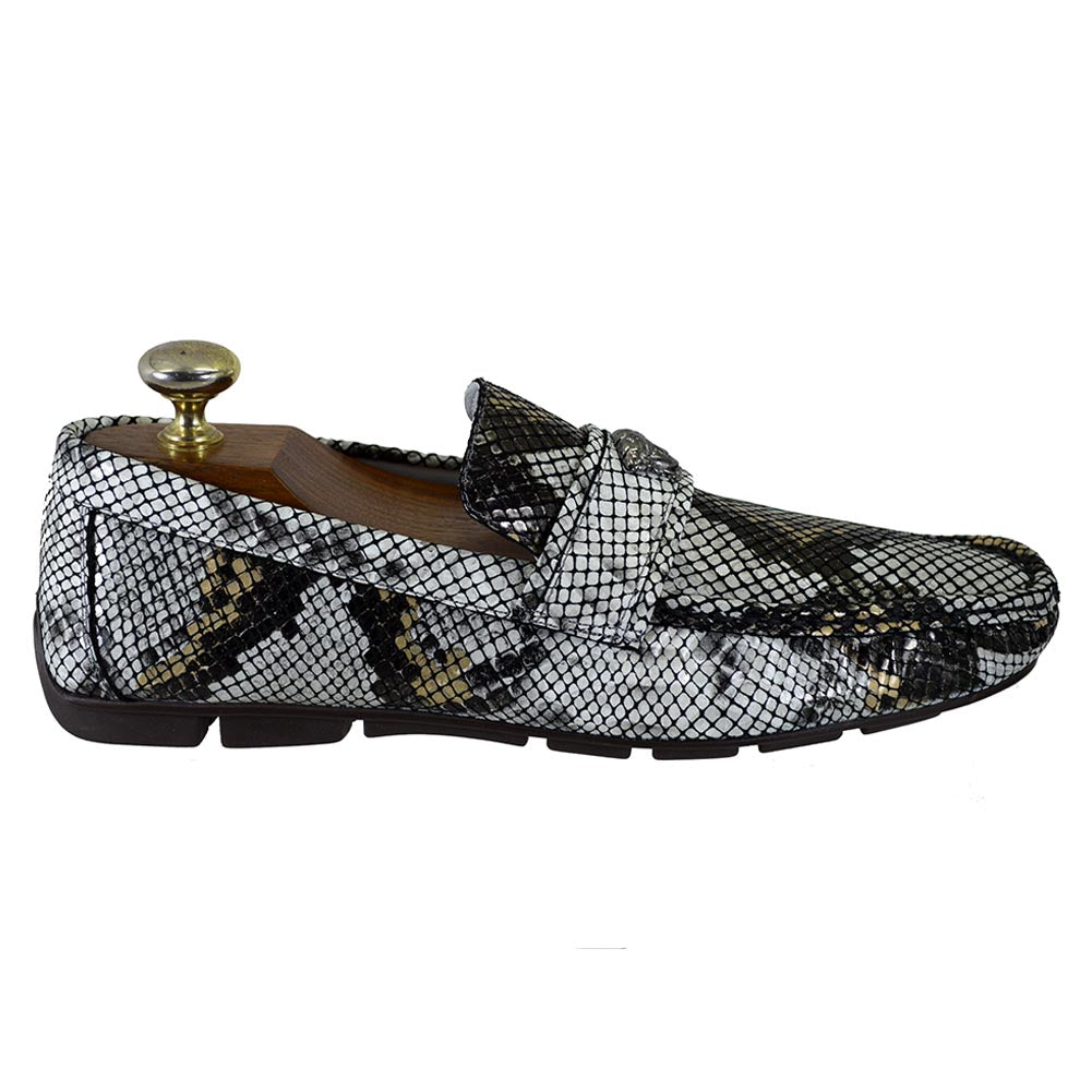 Sheriff Collection x Mauri 4769 Charcoal Gray Cashmere Dress Shoe