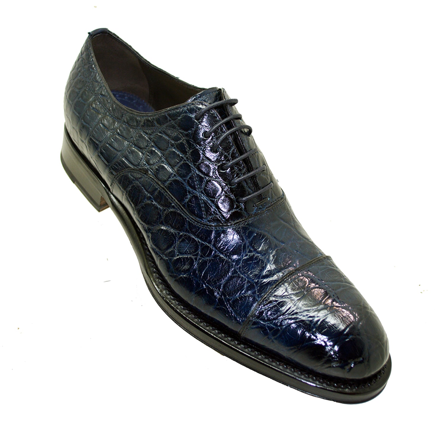 Caporicci 5950 Alligator Flanks Lace Up – Cellini Uomo