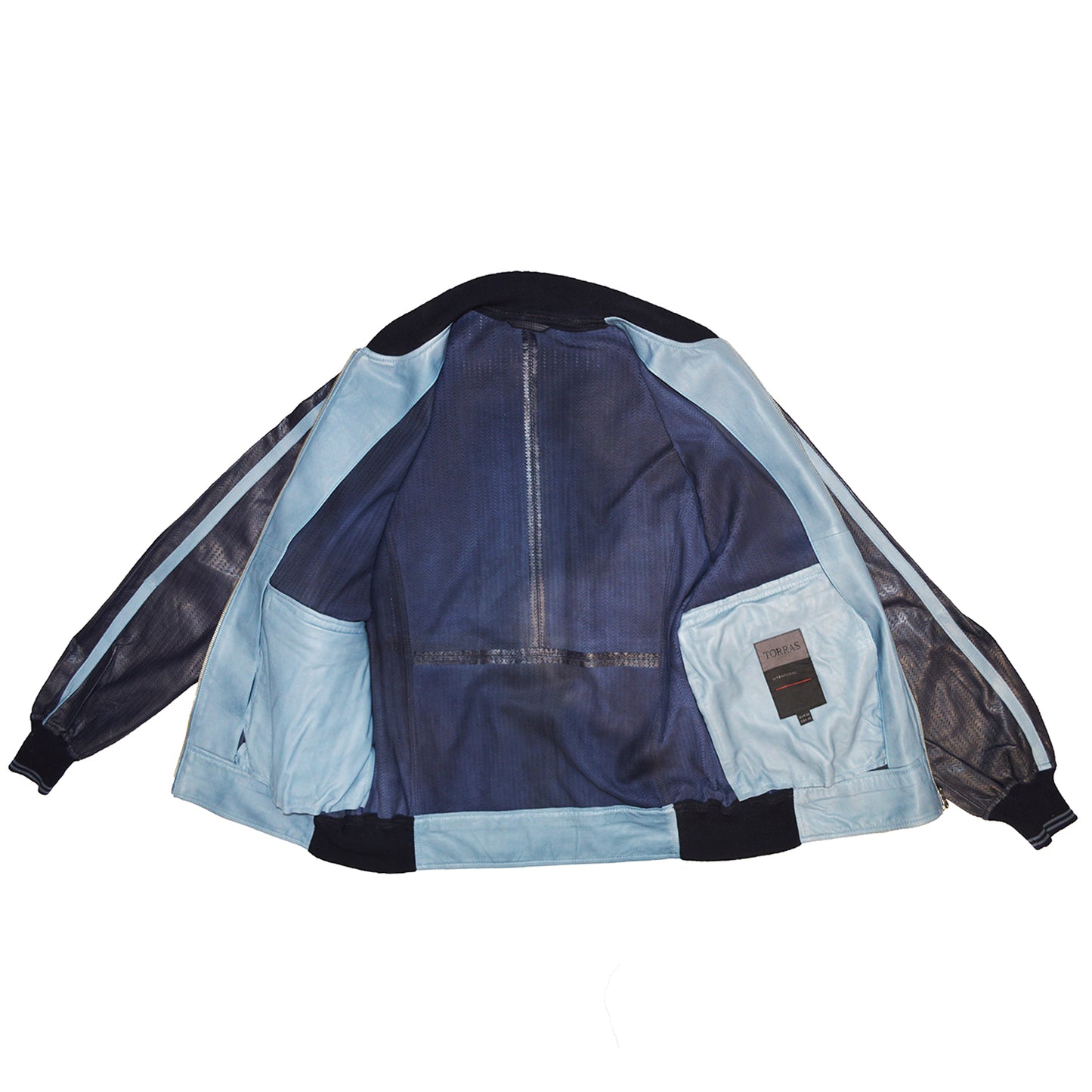 Torras Blue Perforated Jacket L87425