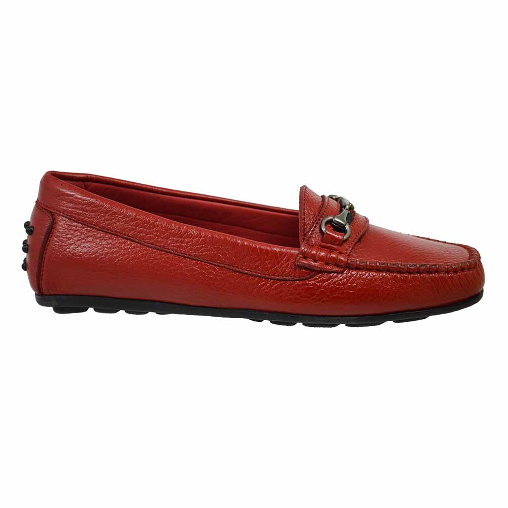 Calzoleria Toscana 8199 Ladies Deer Skin Loafer